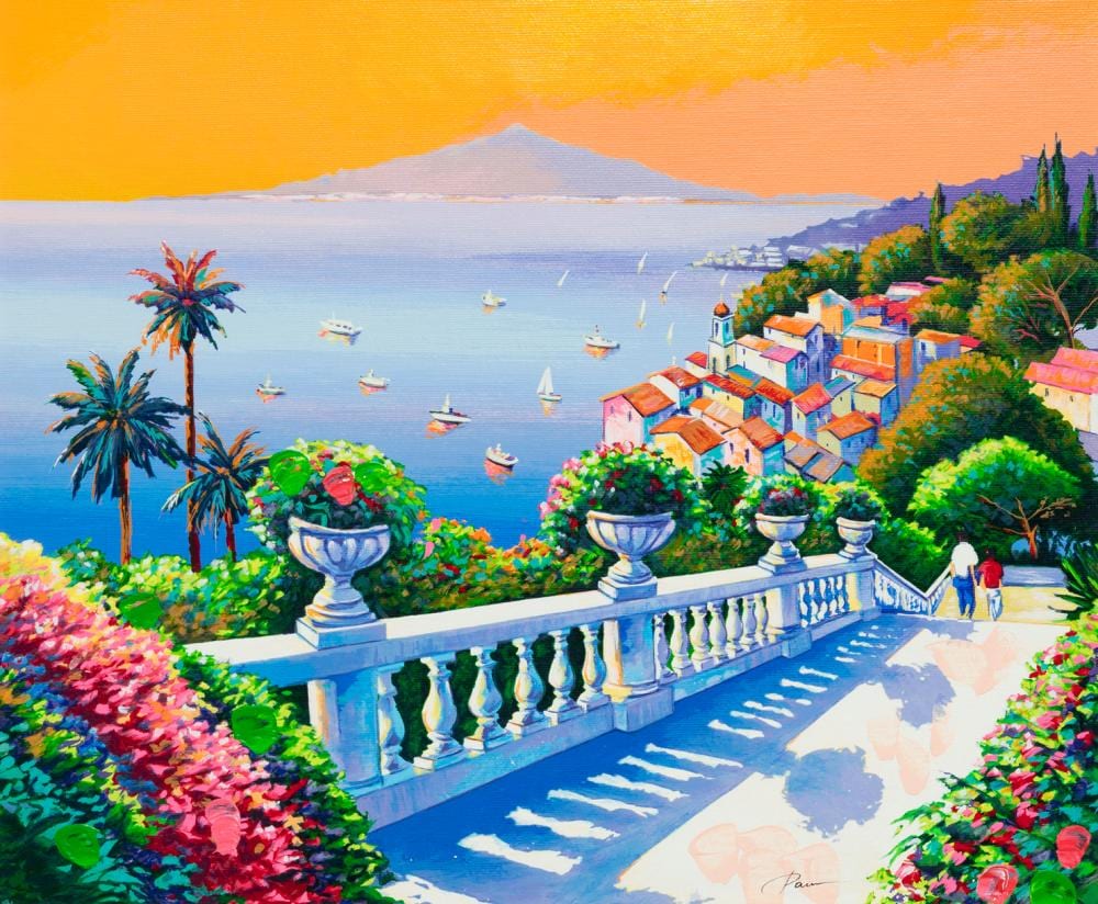 Alex Pauker comparable auction result: alex pauker rainbow sunrise