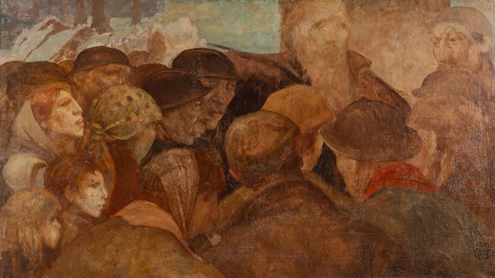 Anto Carte comparable auction result: anto carte 1886 1954 movement populaire oil on canvas
