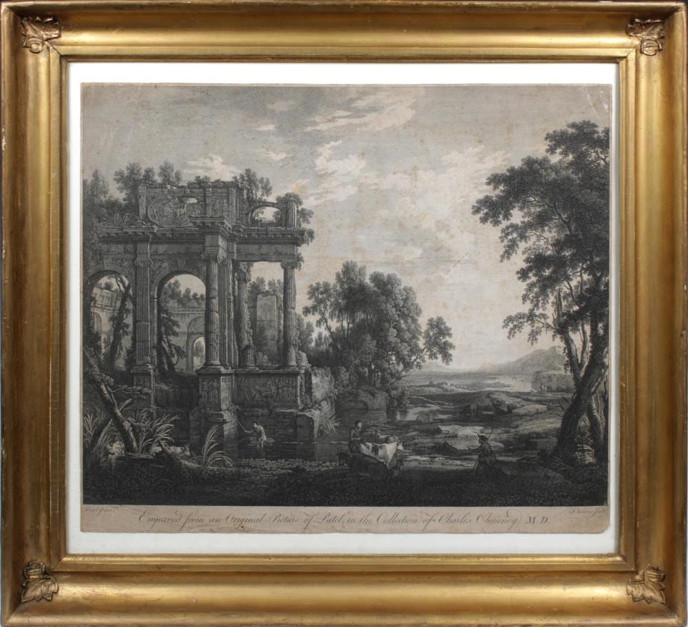 François Vivarès comparable auction result: francis vivares french 1709 1780 after pierre patel french 1605 1676