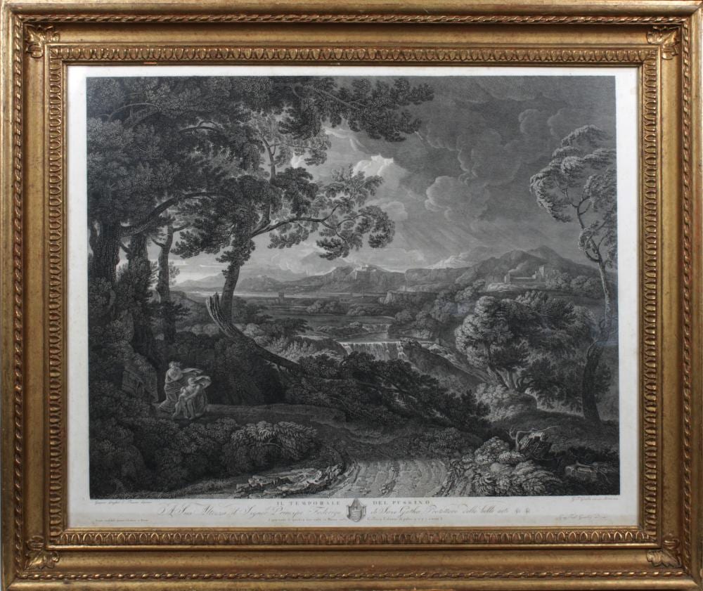 Wilhelm Friedrich Gmelin comparable auction result: wilhelm friedrich gmelin german 1760 1820 after gaspard dughet french 1615 1675