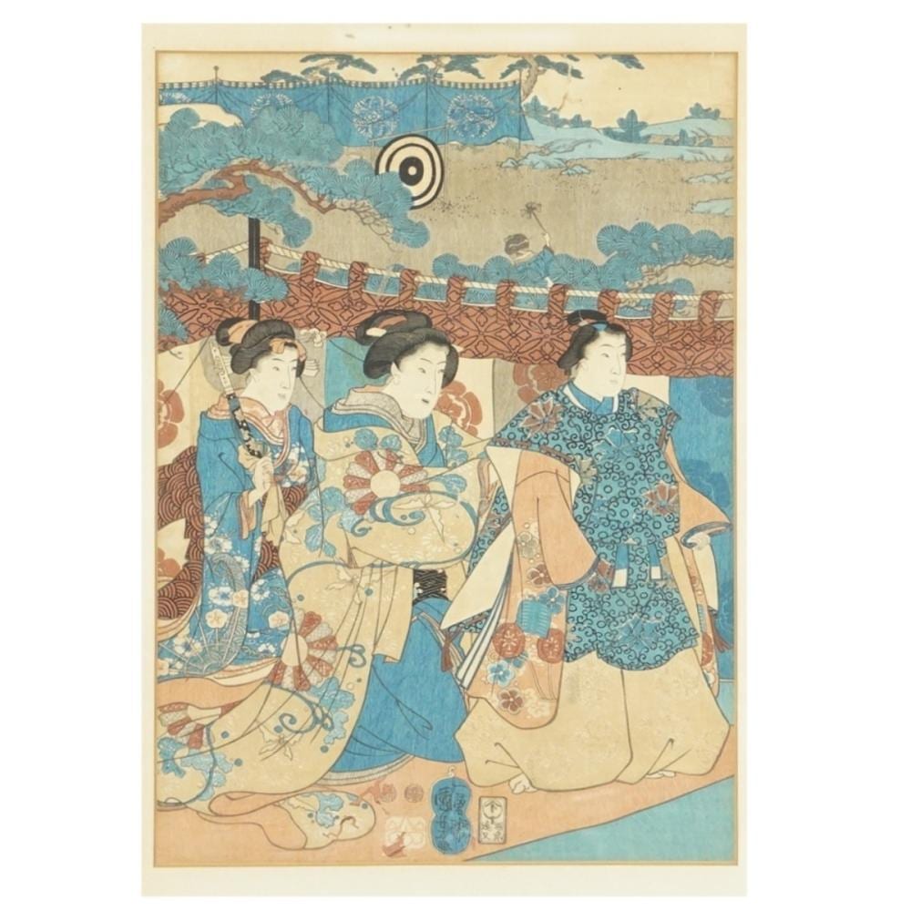 Ichiyusai Kuniyoshi comparable auction result: ichiyusai kuniyoshi 1797 1861