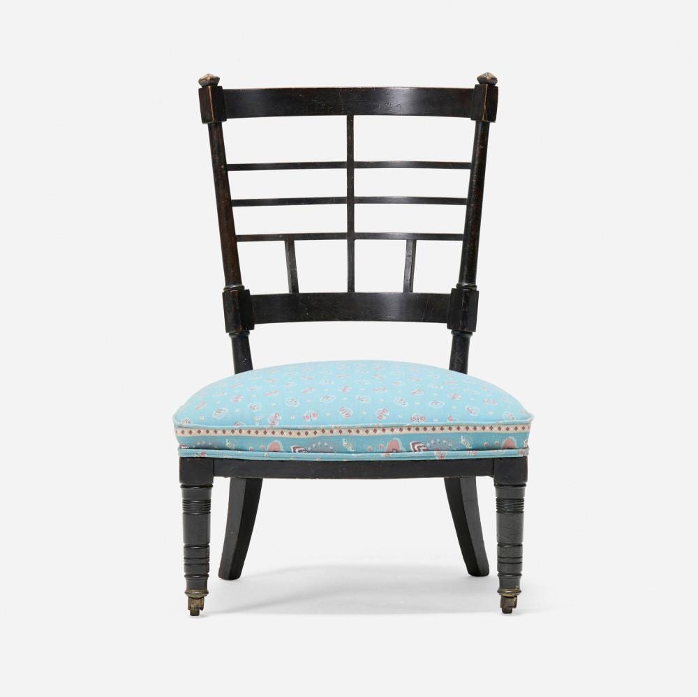 edward william godwin aesthetic movement chair · Toomey & Co. Auctioneers · 2026-01-22 Ted Godwin comparable auction result: edward william godwin aesthetic movement chair