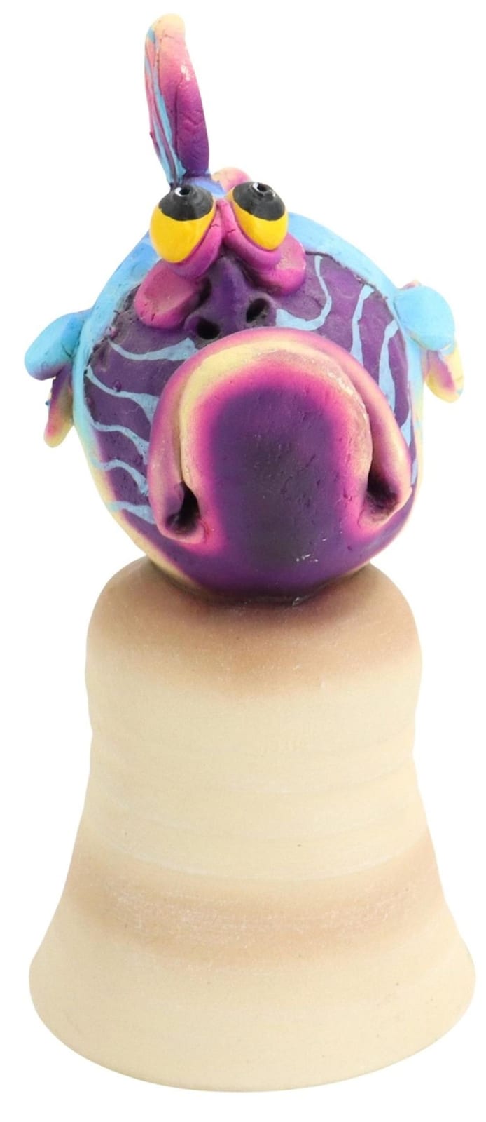 Todd Warner comparable auction result: todd warner 1945 2022 american purple and blue fish bell