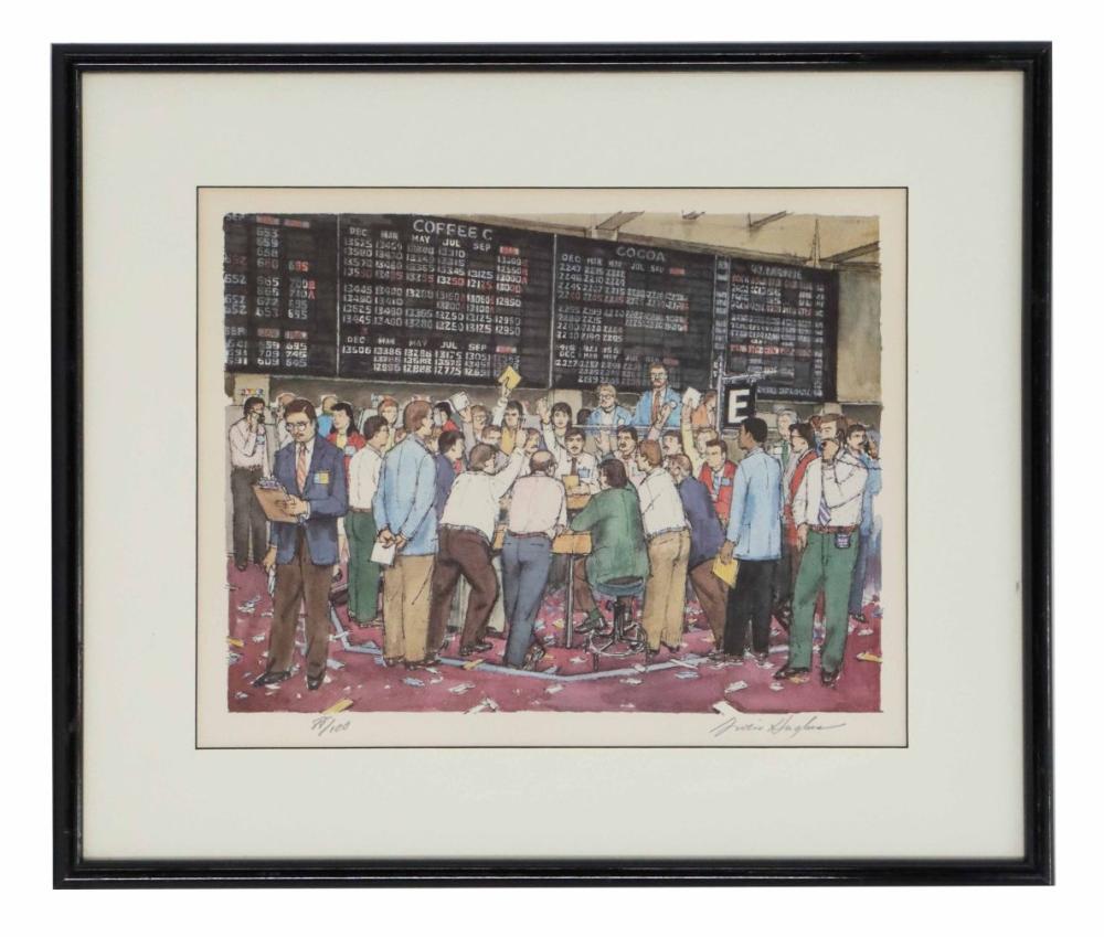 Ardis Hughes comparable auction result: ardis hughes 1912 2009 american signed and numbered lithograph