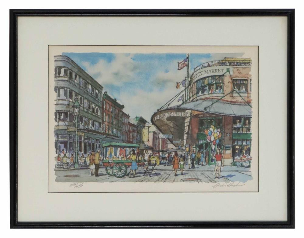 Ardis Hughes comparable auction result: ardis hughes 1912 2009 american signed and numbered lithograph