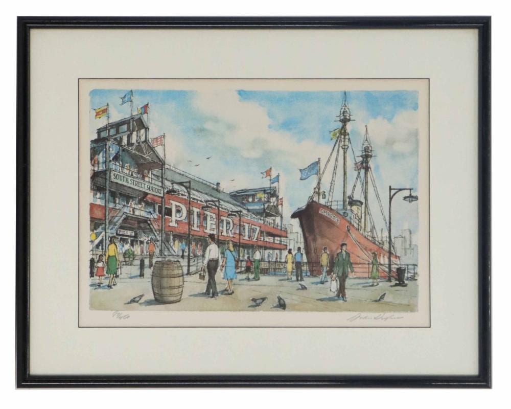 Ardis Hughes comparable auction result: ardis hughes 1912 2009 american signed and numbered lithograph