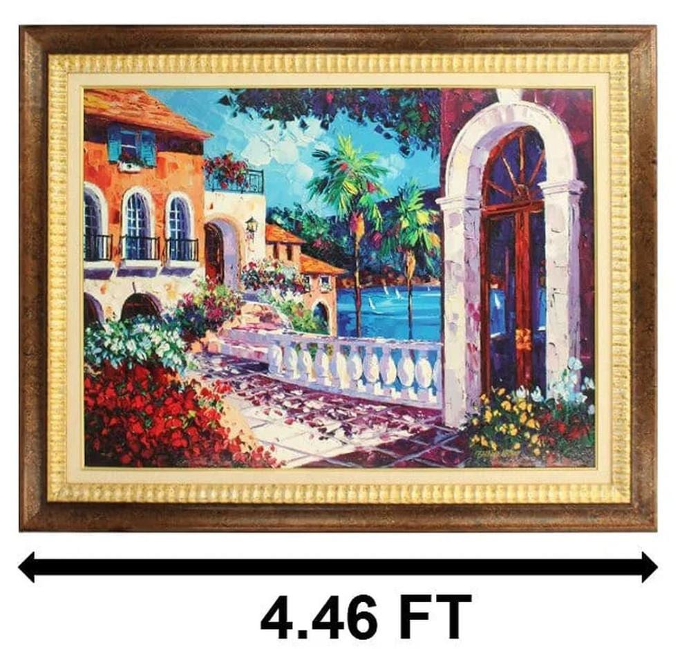 barbara mccann 1948 2011 american serigraph print menton the french riviera · Sarasota Estate Auction · 2026-01-24 Barbara McCann comparable auction result: barbara mccann 1948 2011 american serigraph print menton the french riviera