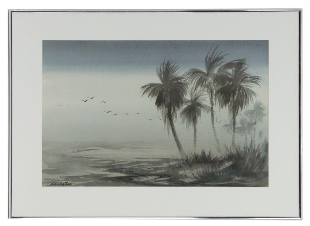 Robert Chase comparable auction result: robert chase 1919 2014 american original watercolor on paper