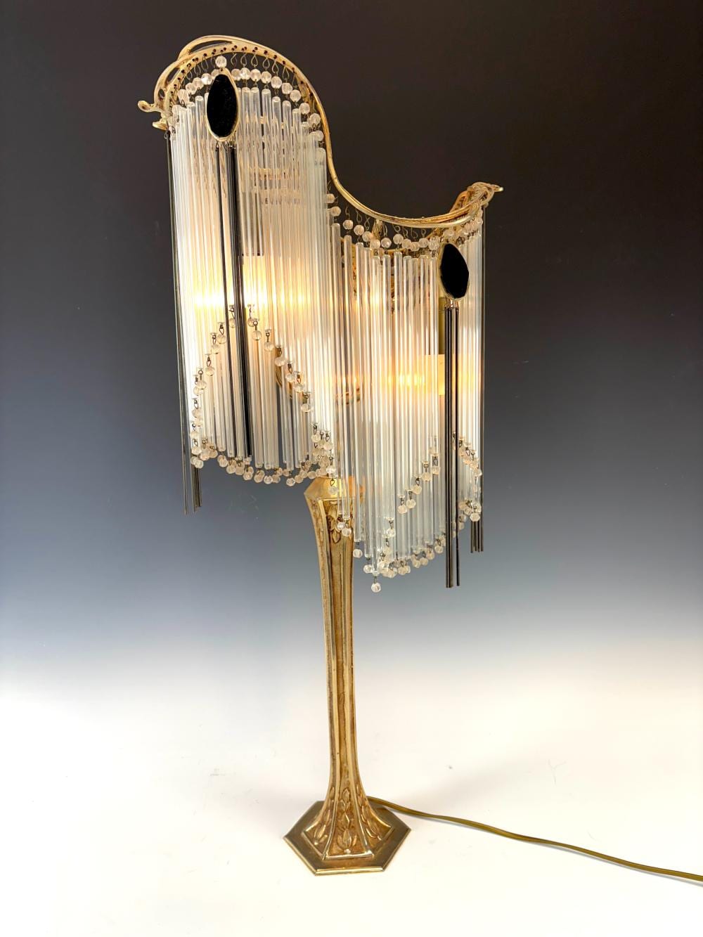 art nouveau table lamp after hector guimard · Treasureseeker Auctions LLC · 2026-01-25 Hector Guimard comparable auction result: art nouveau table lamp after hector guimard