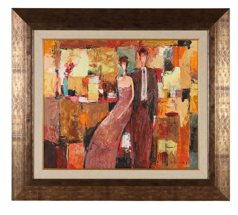 Jacob Chayat comparable auction result: jacob chayat 1939 2019 impressionist oil painting