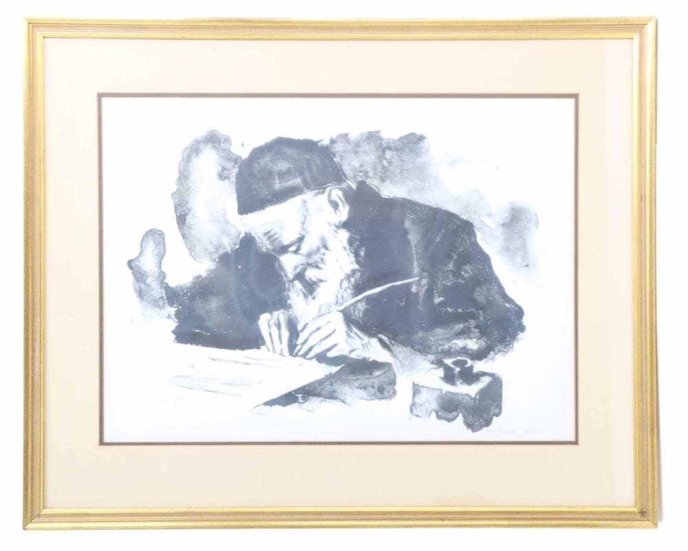 sandu liberman 1906 1976 romanian american signed lithograph artist s proof of rabbn · Sarasota Estate Auction · 2026-01-25 Sandu Liberman comparable auction result: sandu liberman 1906 1976 romanian american signed lithograph artist s proof of rabbn