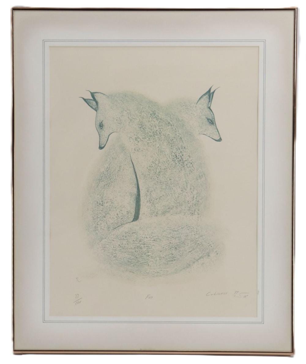 Eddy Cobiness comparable auction result: eddy cobiness 1933 1996 native canadian serigraph