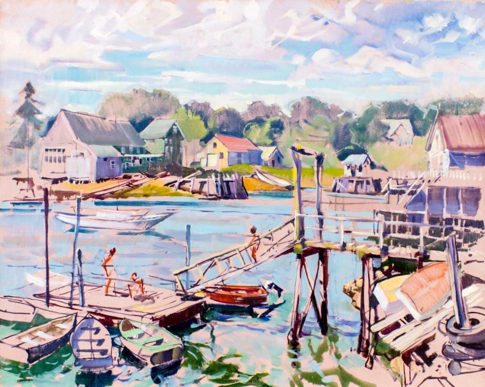 Peter Williams comparable auction result: peter williams ny new zealand 1934 2018 oil painting