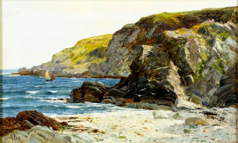 richard wane uk 1852 1904 oil painting antique · Broward Auction Gallery LLC · 2026-04-05 Richard Wane comparable auction result: richard wane uk 1852 1904 oil painting antique