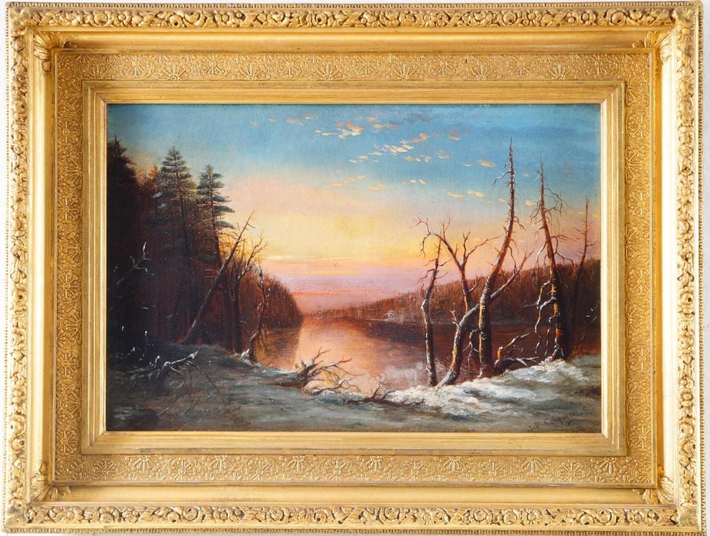 Jasper Francis Cropsey comparable auction result: jasper francis cropsey 1823 1902 oil on canvas