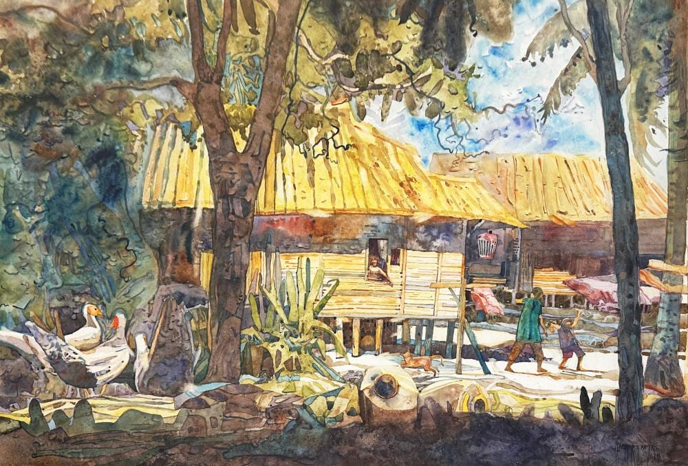 maamor jantan untitled · KLAS Art Auction · 2026-01-25 Maamor Jantan comparable auction result: maamor jantan untitled