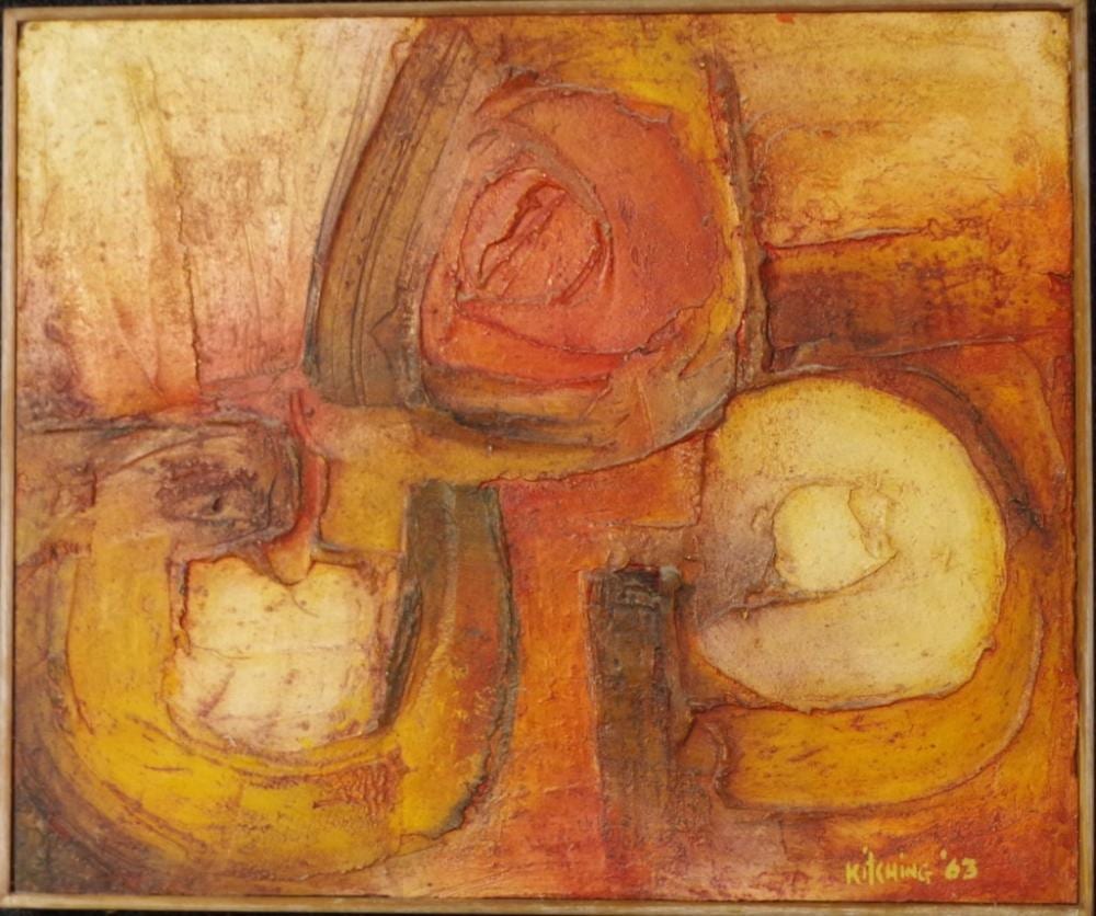 Mike Kitching comparable auction result: michael digby kitching 1940 2019