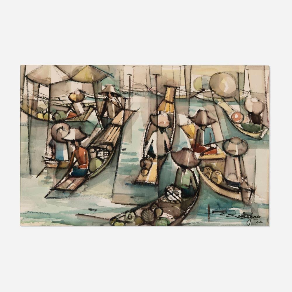 Seah Kim Joo comparable auction result: seah kim joo untitled