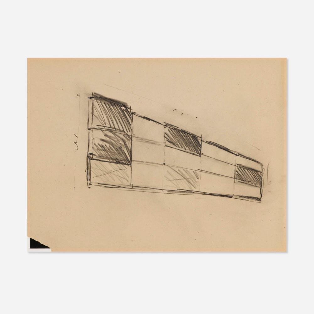 David Rabinowitch comparable auction result: david rabinowitch studies for box trough assemblages