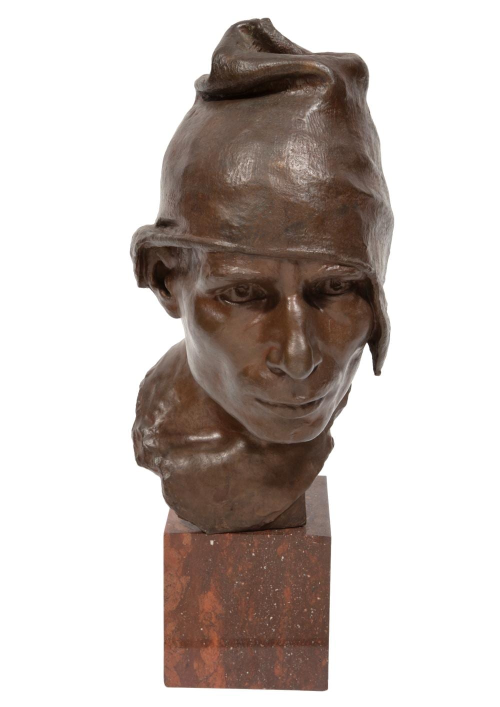 Achille D'Orsi comparable auction result: achille d orsi italian 1845 1929 the wagoner bronze with brown patina