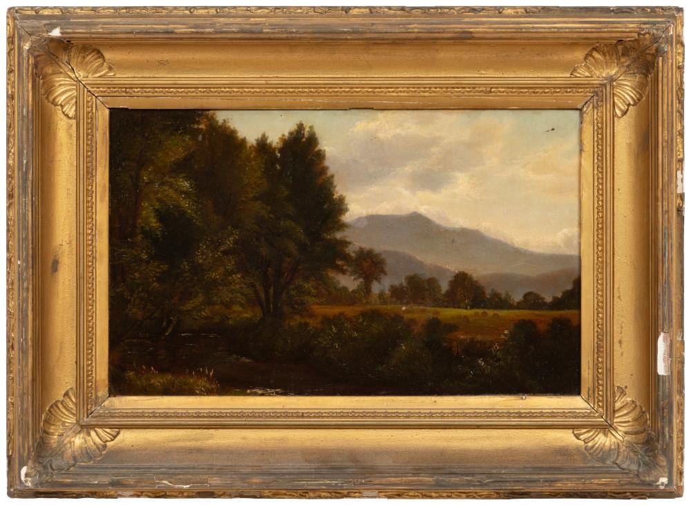 Homer Dodge Martin comparable auction result: homer dodge martin american new york 1836 1897 mountainous landscape oil on canvas