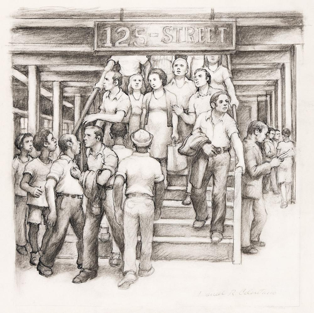 Daniel Ralph Celentano comparable auction result: daniel ralph celentano 125th street circa 1940