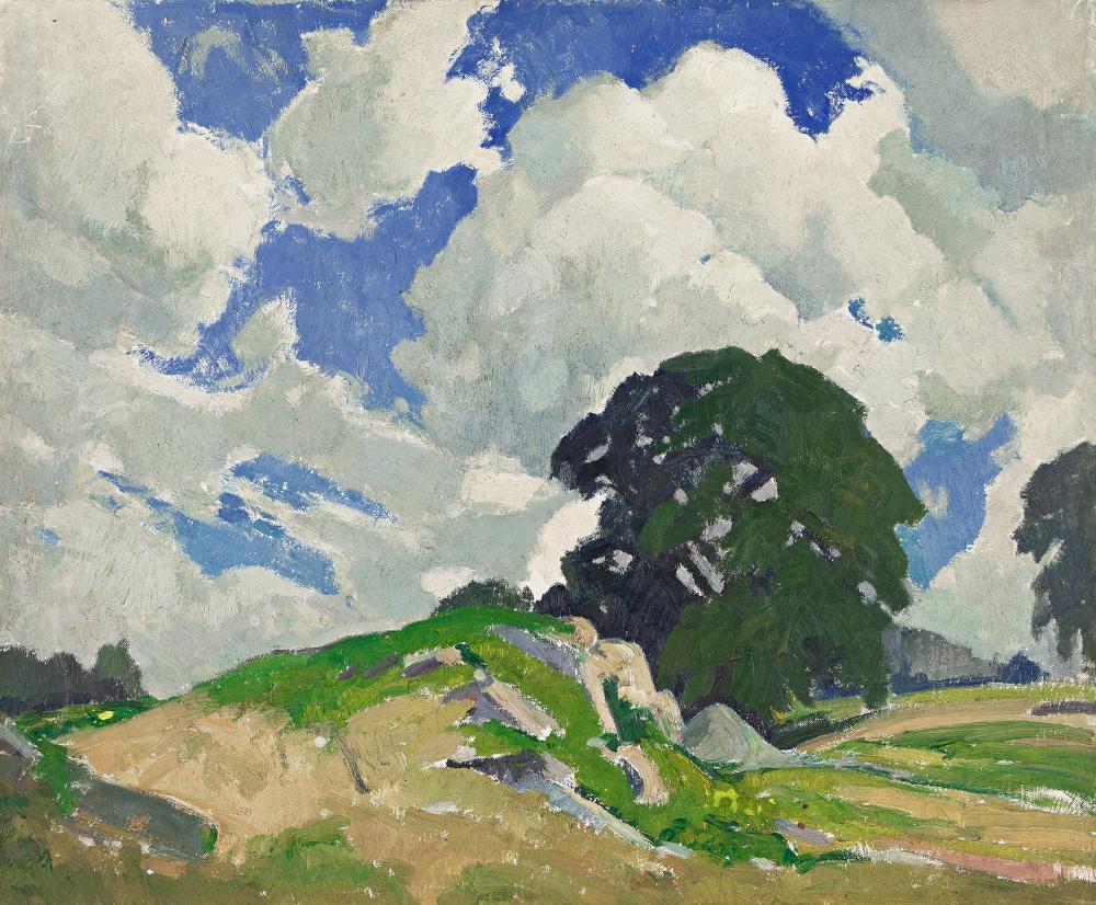 james goodwin mcmanus untitled landscape circa 1950 · Swann Auction Galleries · 2026-01-29 James Goodwin McManus comparable auction result: james goodwin mcmanus untitled landscape circa 1950