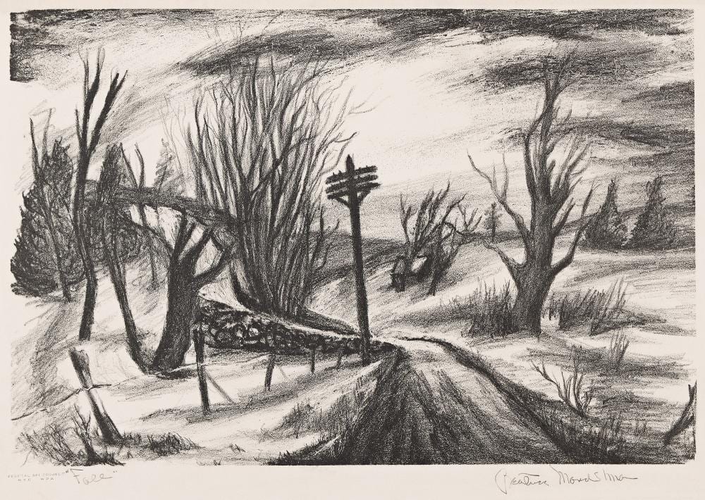 Beatrice Mandelman comparable auction result: beatrice mandelman fall circa 1935