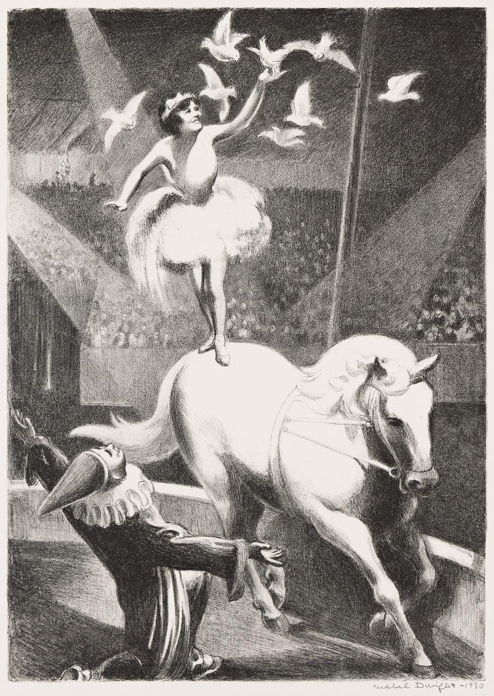 Mabel Dwight comparable auction result: mabel dwight circus 1930