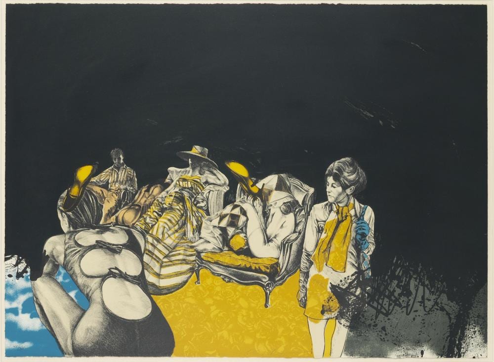Masuo Ikeda comparable auction result: masuo ikeda japanese 1934 1997 scene on the beach