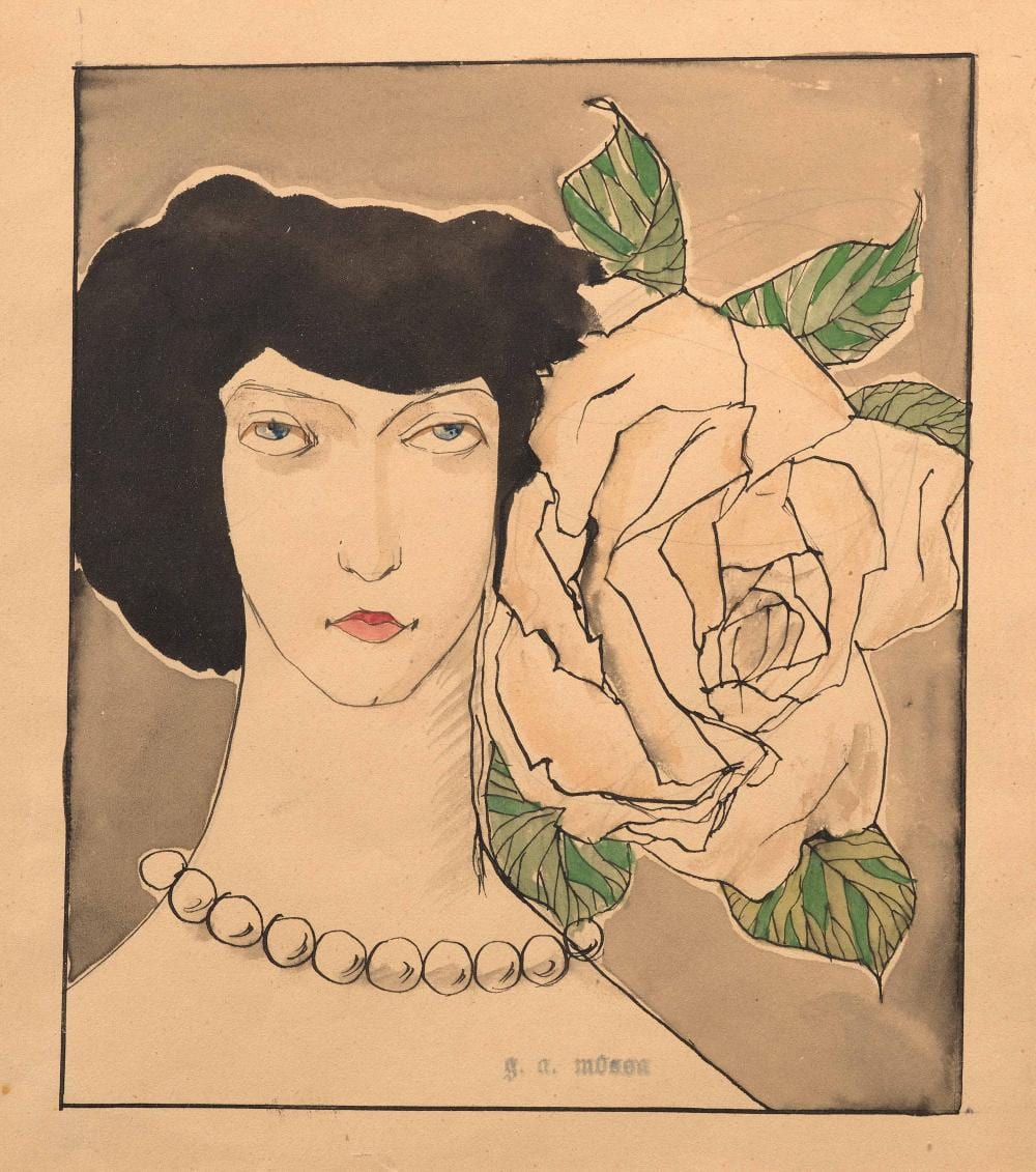 gustav adolf mossa · Artcurial · 2026-02-10 Gustave Adolphe Mossa comparable auction result: gustav adolf mossa