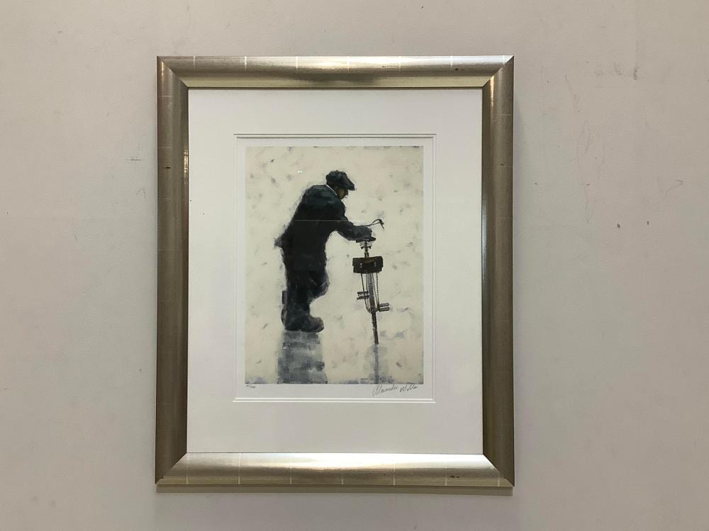 Alexander Millar comparable auction result: alexander millar born 1960 pencil signed limited edition gicl e on paper taking a breather numbered 25 395 44 x 33cm framed and glazed