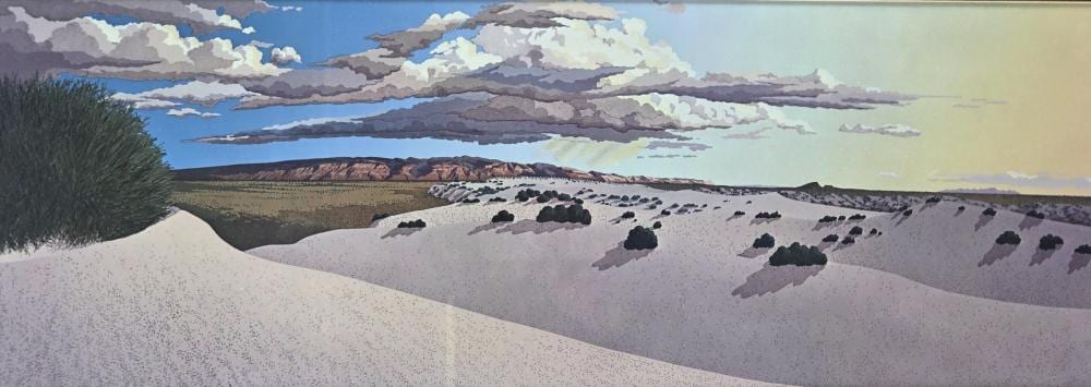 Doug West comparable auction result: doug west here now framed print