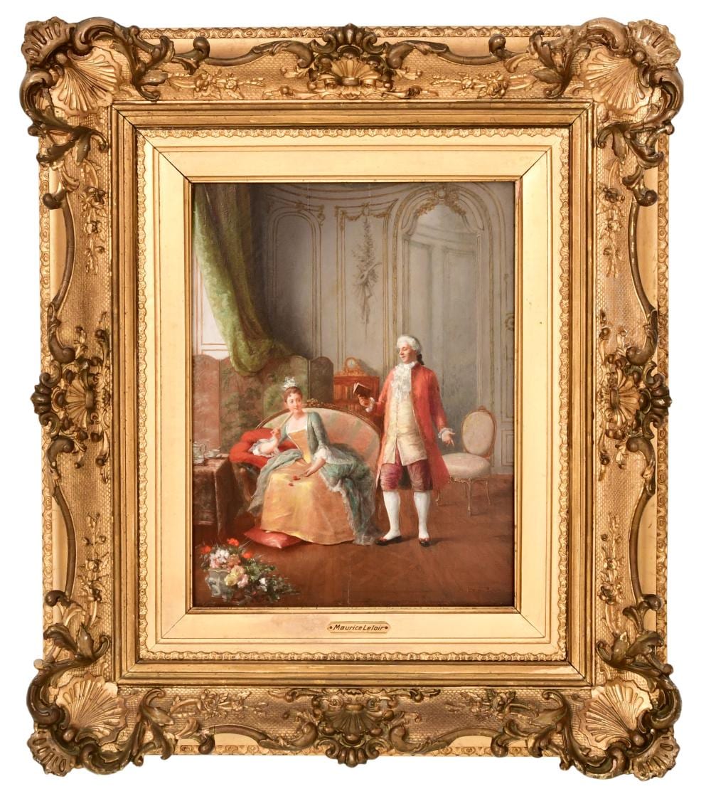 maurice leloir french 1853 1940 interior scene · Fontaine's Auction Gallery · 2026-02-07 Maurice Leloir comparable auction result: maurice leloir french 1853 1940 interior scene