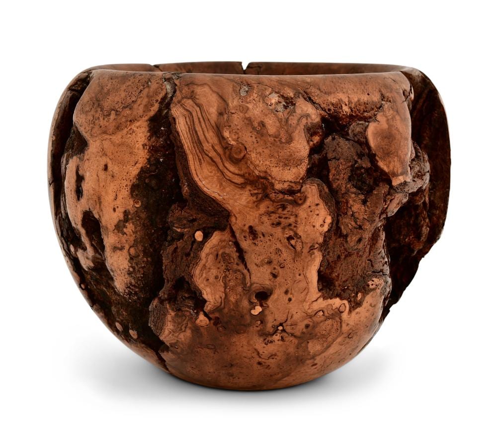 Mark Lindquist comparable auction result: mark lindquist american b 1949 cherry burl bowl