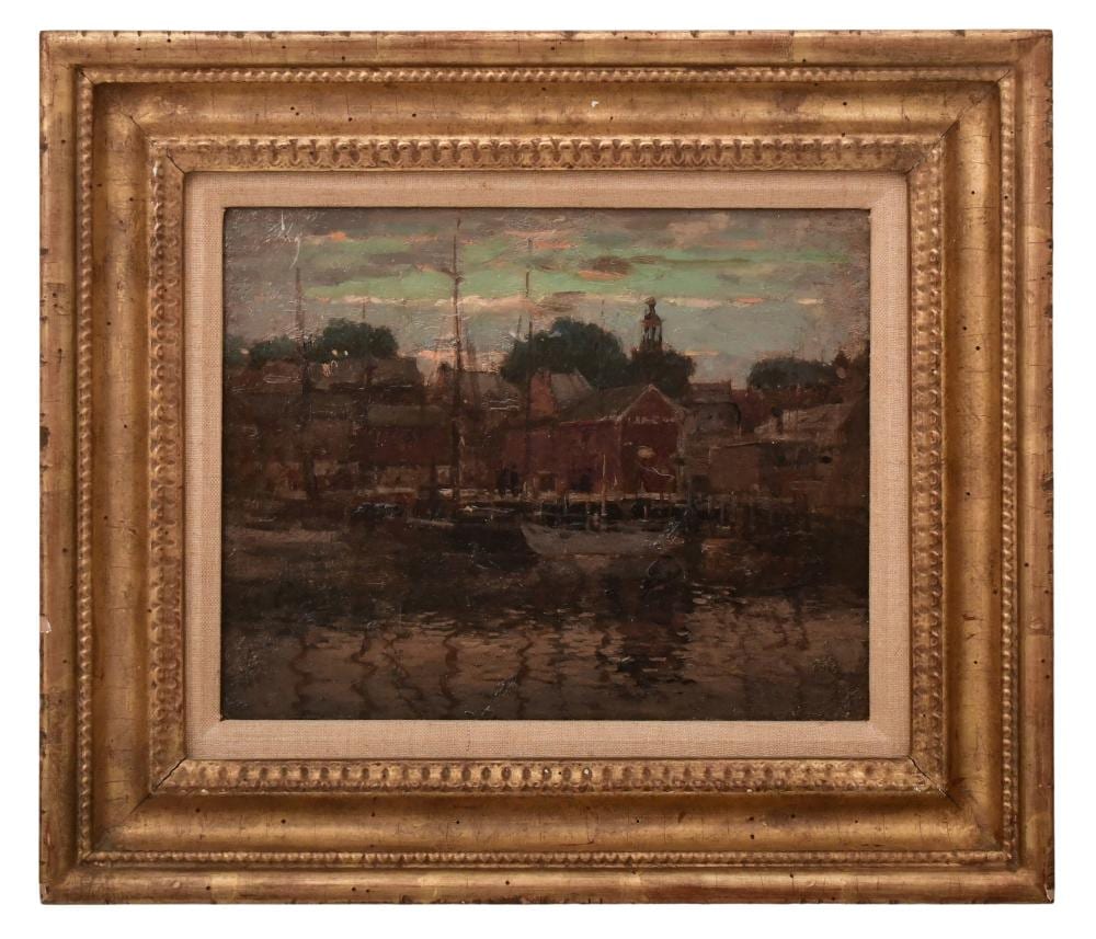 paul cornoyer american 1864 1923 gloucester harbor · Fontaine's Auction Gallery · 2026-02-07 Paul Cornoyer comparable auction result: paul cornoyer american 1864 1923 gloucester harbor