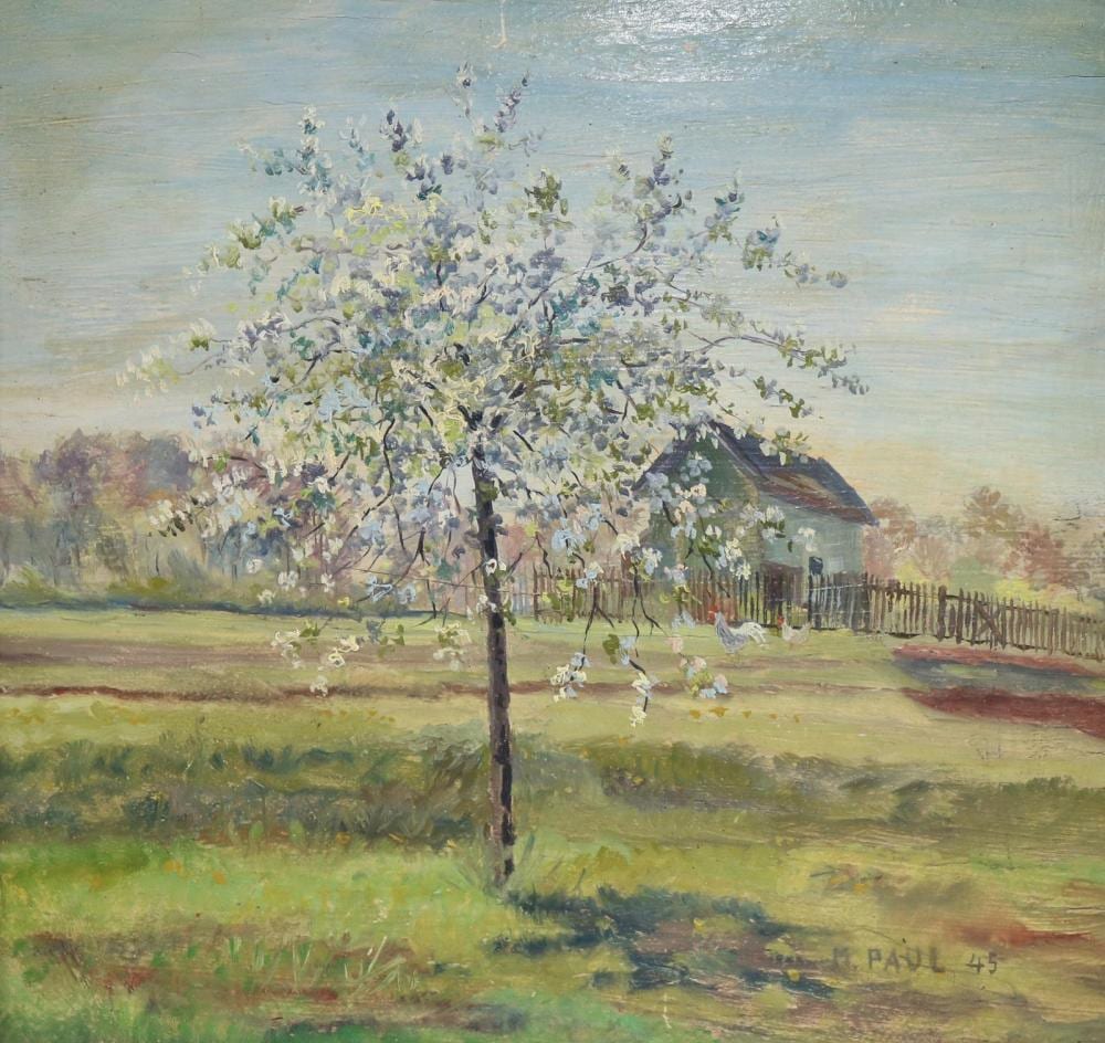 Paule Vézelay comparable auction result: paul m