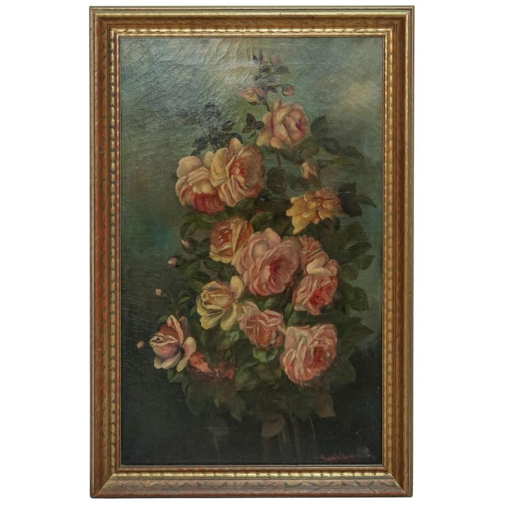 George Cochran Lambdin comparable auction result: george cochran lambdin american 1830 1896 oil on canvas