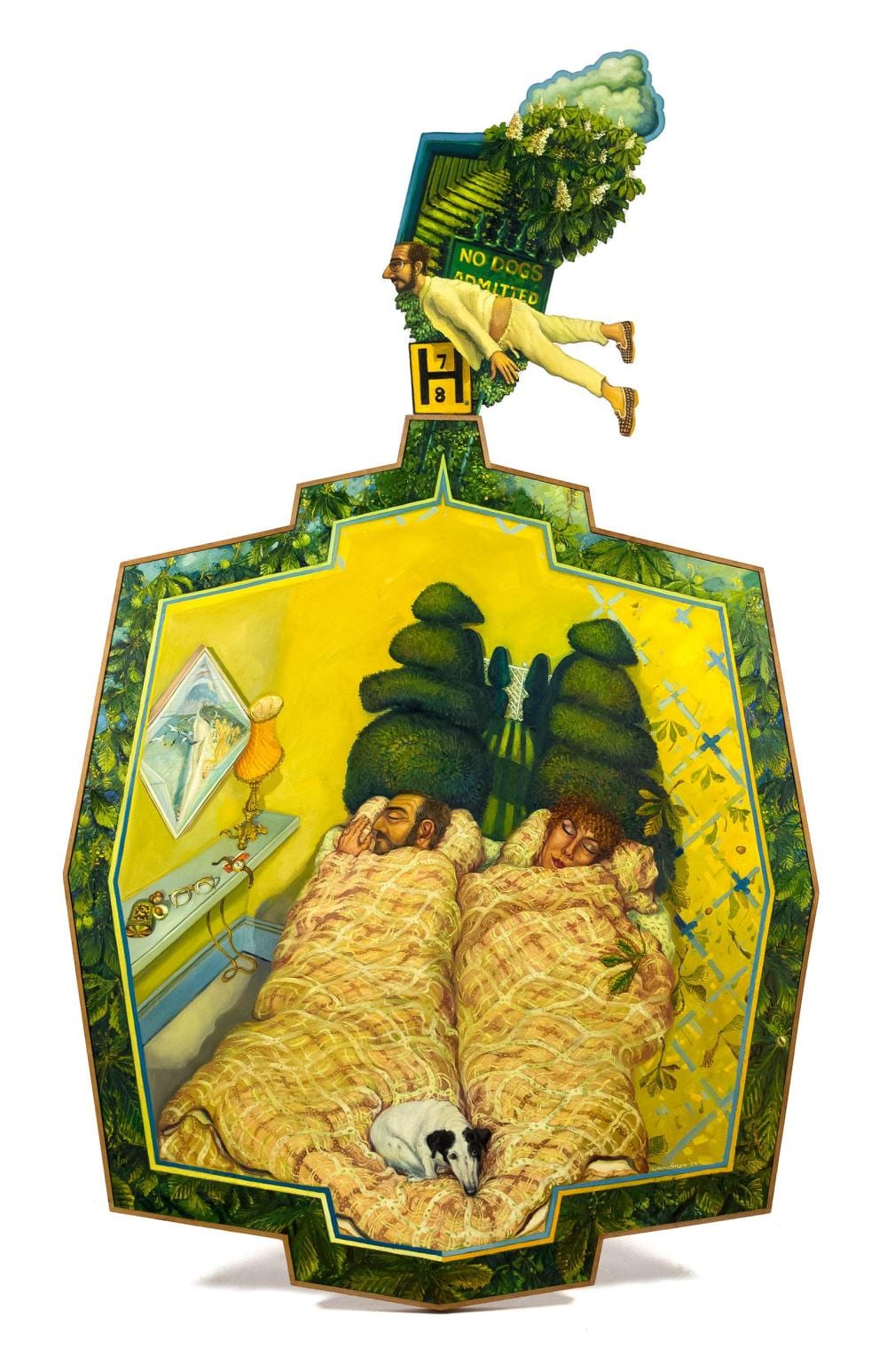 Anthony Green comparable auction result: anthony green oil our bedroom