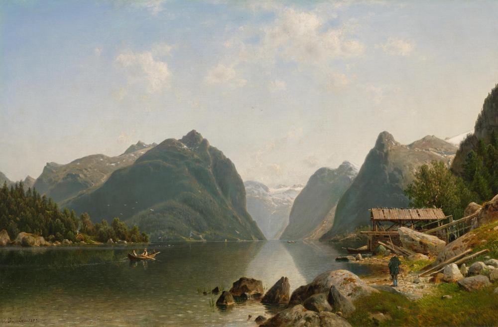 Johannes Duntze comparable auction result: quiet day in the fjord