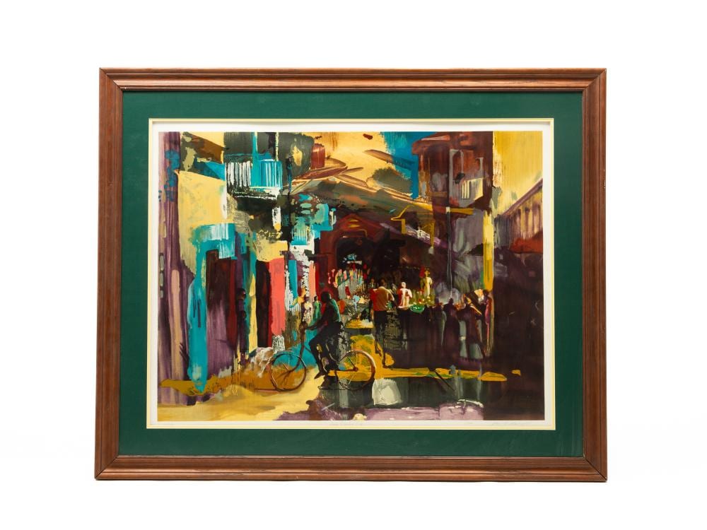 paul goodnight american b 1946 agua scented city serigraph on paper dated 1992 · Amelia Jeffers · 2026-01-30 Paul Goodnight comparable auction result: paul goodnight american b 1946 agua scented city serigraph on paper dated 1992