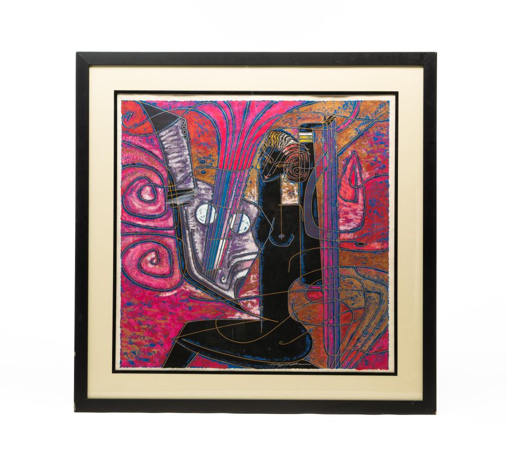 adrian wong shue jamaican b 1952 heart songs serigraph on paper · Amelia Jeffers · 2026-01-30 Adrian Wong Shue comparable auction result: adrian wong shue jamaican b 1952 heart songs serigraph on paper