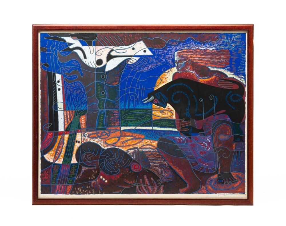 adrian wong shue jamaican b 1952 tomorrow s dream serigraph on paper · Amelia Jeffers · 2026-01-30 Adrian Wong Shue comparable auction result: adrian wong shue jamaican b 1952 tomorrow s dream serigraph on paper