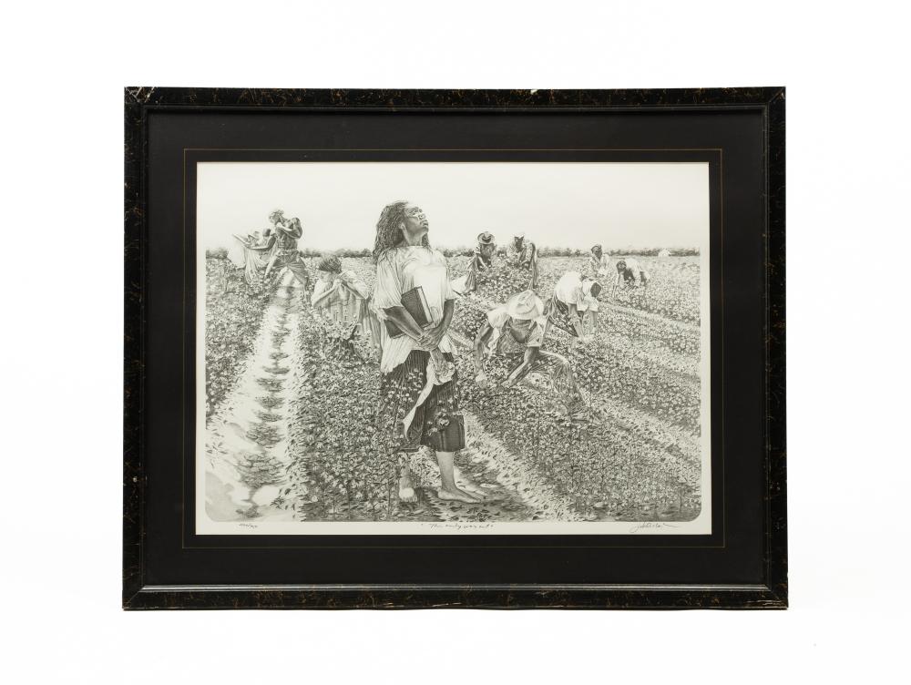 John Nelson comparable auction result: john nelson american contemporary the only way out limited edition offset lithograph on paper