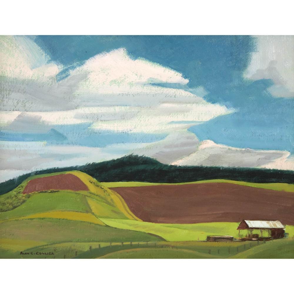 Alan Caswell Collier comparable auction result: alan caswell collier 1911 1990 on rock mountain south of bridesville b c