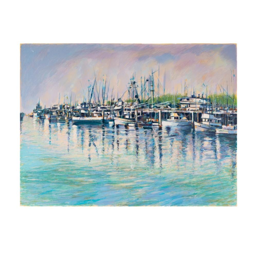 aldo luongo b 1941 harbor scene · Abell Auction · 2026-01-21 Aldo Luongo comparable auction result: aldo luongo b 1941 harbor scene
