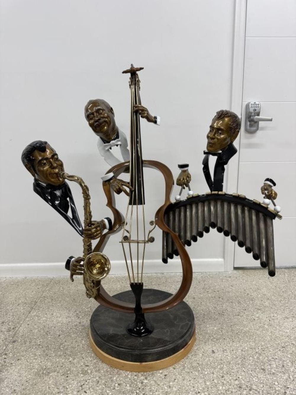 Paul Wegner comparable auction result: paul wegner b 1950 bronze sculpture
