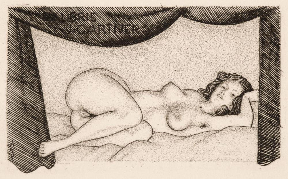 Johan Severin Nilson comparable auction result: severin mark 1906 1987 a collection of 22 ex libris