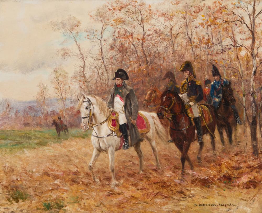 james desvarreux larpenteur 1847 1937 napoleon on horseback · John Moran Auctioneers · 2026-02-04 James Desvarreux-Larpenteur comparable auction result: james desvarreux larpenteur 1847 1937 napoleon on horseback