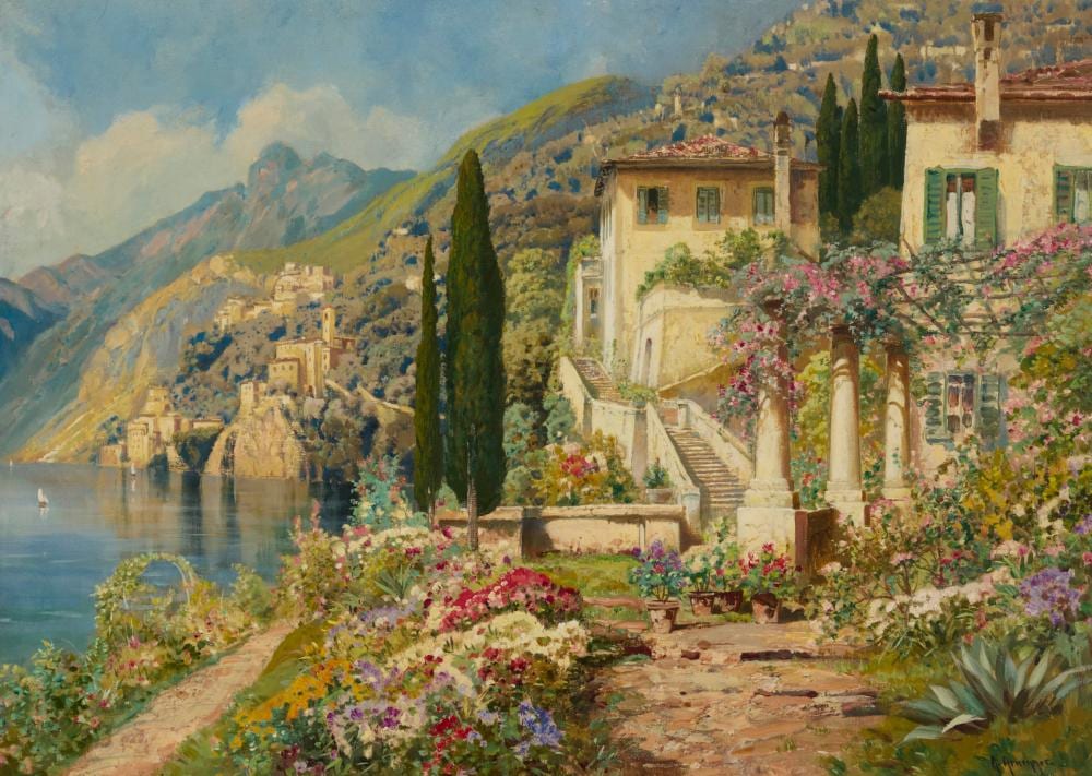 Alois Arnegger comparable auction result: alois arnegger 1879 1963 albogasio italy
